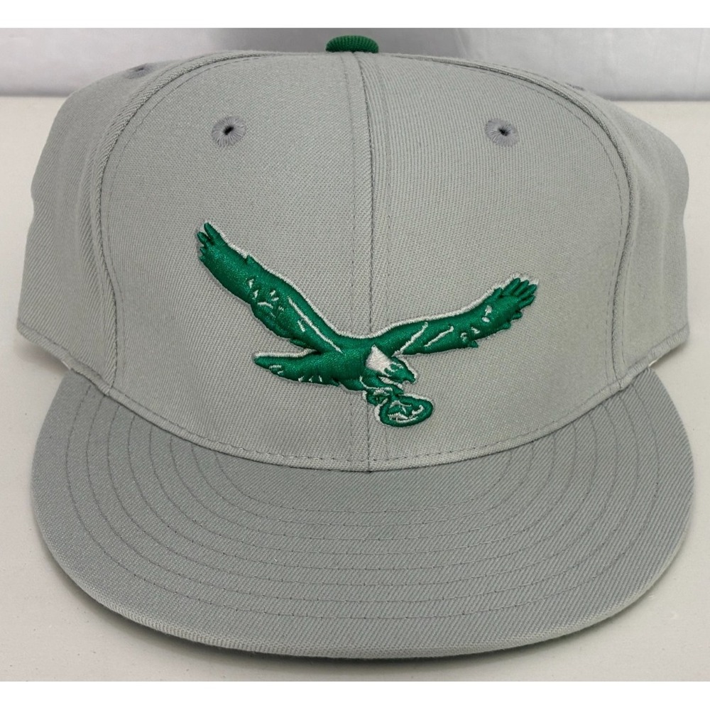 Philadelphia Eagles Hat Carmichael 17 Mitchell & Ness NFL Men's Gray 7 3/8 New
